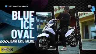 Beat Buluk jadih Ikeh dengan warna Blue Ice Oval dari Kristaline