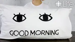 DIY Pillow Case with Printable Stencil | CBC Life