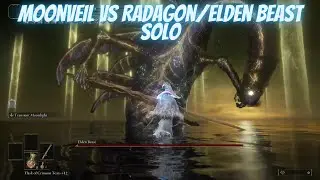 Elden Ring Moonveil vs Radagon & Elden Beast Solo