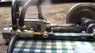 Homemade steam engine