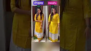 Best Price Challenge: Shopsy vs Meesho! #AffordableShopping