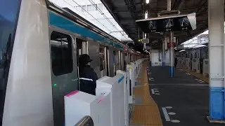 【ホームドア設置後】京浜東北線大宮駅での女性車掌動作ME１