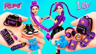Rumi transformeert in Lili! K-Pop Barbie DIY's