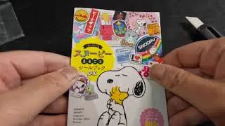 Snoopy Sticker Book
