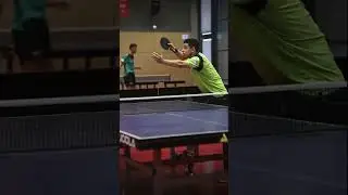 Reverse pendulum serve 🔝🔥 #tabletennis #tischtennis #pingpong #tenisdemesa  #tabletennistraining