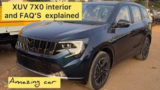 Подробное описание интерьера Mahindra XUV 7XO с ответами на часто задаваемые вопросы | @AutoTimes...