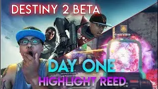 Destiny 2 Beta | Day One Gameplay | Exotic Submachine Gun is Pretty Good