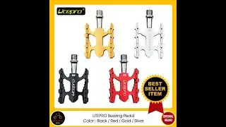 Pedal LITEPRO K3 Bearing Ultra Light Alloy Original - 4 Warna