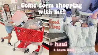huge college dorm haul 2021 + dorm shopping vlog ♡