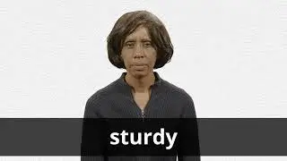How to pronounce STURDY in American English