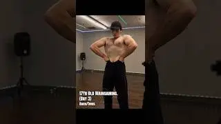 17Yr Old Maingaining. Day 3. #motivation #bodybuilding #viral #fyp #gym #lifting #shorts