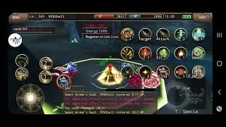 Iruna Online -Monk's Shell Break Test, 9356 ATK = 542k Damage?