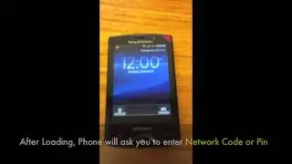 How to Unlock Sony Ericsson Phone by Unlock Code   Unlocking All models Xperia, X10, At&t, Rogers
