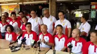 Benjamin Pwee calling on Singaporeans to support the SPP-DPP team
