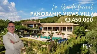 Panoramic Views villa in La Garde-Freinet 🌻