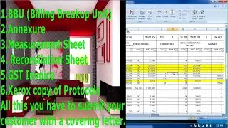 How to make Annexure for RA BILL as per BBU | Construction work bill kaise kare |