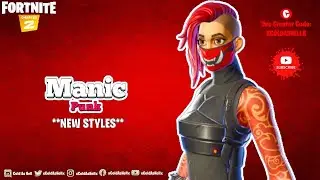 Fortnite: ***NEW*** Manic Skin Styles