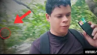 Electromagnetic field meter captures PARANORMAL moment in the FOREST!!