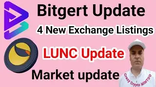 Bitgert brise 4 New Exchange Listings || Crazy crypto MINTOO ||LUNC & Market Update