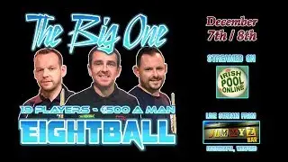 Irish Elite Eightball - The Big One 2019 - Day 1 of 2 (Night Session) - Jimmyz Bar Riverchapel