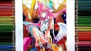 Drawing - Jibril ( No game no life ) [ (ノーゲーム・ノーライフ ]