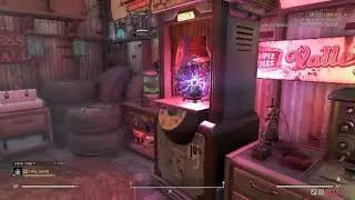 Fallout 76:Raider shack on the river