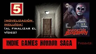 INDIE GAMES HORROR SAGA #5 | Babysitter BloodBath gameplay + novelization puppet combo games