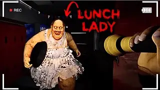 THE LUNCH LADY (FULL GAME) 恐怖遊戲-貪吃的老肥婆想跟3個男倫度過甜蜜夜晚Ft.兩個不怕死的朋友【XuLaG】