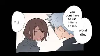 Gojo and Shoko on Missions (SatoShoko Jujutsu Kaisen Comic Dub)