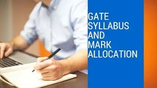 Gate syllabus and Mark allocation in Tamil
