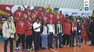 Volleyball: revivez le moment de la victoire