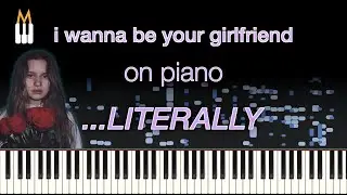 girl in red - i wanna be your girlfriend [Audio Illusion] Can a piano trick your mind?