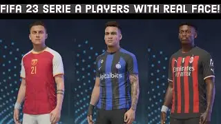 FIFA 23 | Serie A | All players with real face!!