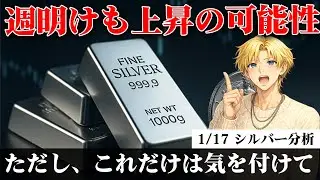 シルバーは週明けも上昇のサイン｜ただし、今はこの指標だけは必ず要チェく