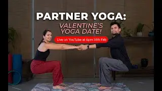 Couples Yoga for Deeper Connection & Relaxation | Valentine&rsquo;s Day Yoga Date