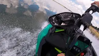 SEADOO SPARK TRIXX 3UP STEWART CREEK, LAKE LEWISVILLE 4K