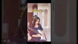 Sheesha | Girl guitarist playing guitar #shorts #guitar