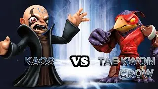 Skylanders Trap Team - Kaos VS Tae Kwon Crow
