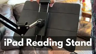 Tablet Floor Stand, Adjustable Universal 360-degree Rotatable Metal Tablet Holder Review