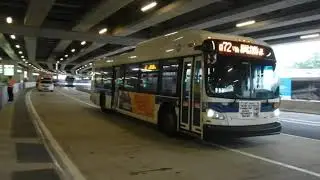 New Flyer XD60 Artic 6278 LaGuardiaLink ✈️Q70 +SBS+/XD40 7482 Q72 Bus@LGA/Terminal B