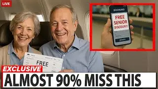 Expert Reveals #1 Airline Code for FREE Tickets and Perks for Seniors