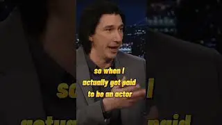 adam driver talks about his first paycheck and buy a pairs of jordan shoes #shorts