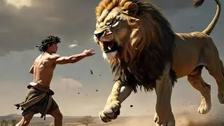 David vs the lion video. full details how he killed lions that attacked the sheep