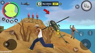 Vegas Crime Simulator - 6.4.3 New Update (Helicopter Stuck on Dry Tree in Wilderness) - Gameplay HD