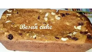 Gram flour Tea Cake||Besan Wala Cake||Eggless Cake Recipe