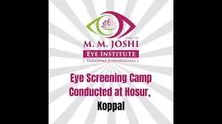 In September, M M Joshi Eye Hospital continue to spread awareness and provide essential eye care.