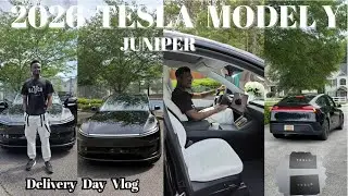 We Picked Up the 2026 Tesla Model Y Juniper | Diamond Black Delivery Day!