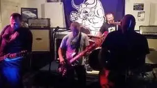 The Meatbeaters  Purple Helmet
