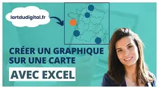 Créer un graphique sur une carte Excel (France, monde, pays...)
