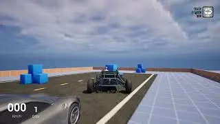 Procedural Road System | Dev Preview #8 - Vehicle Collision Detection & Obstacle Avoidance